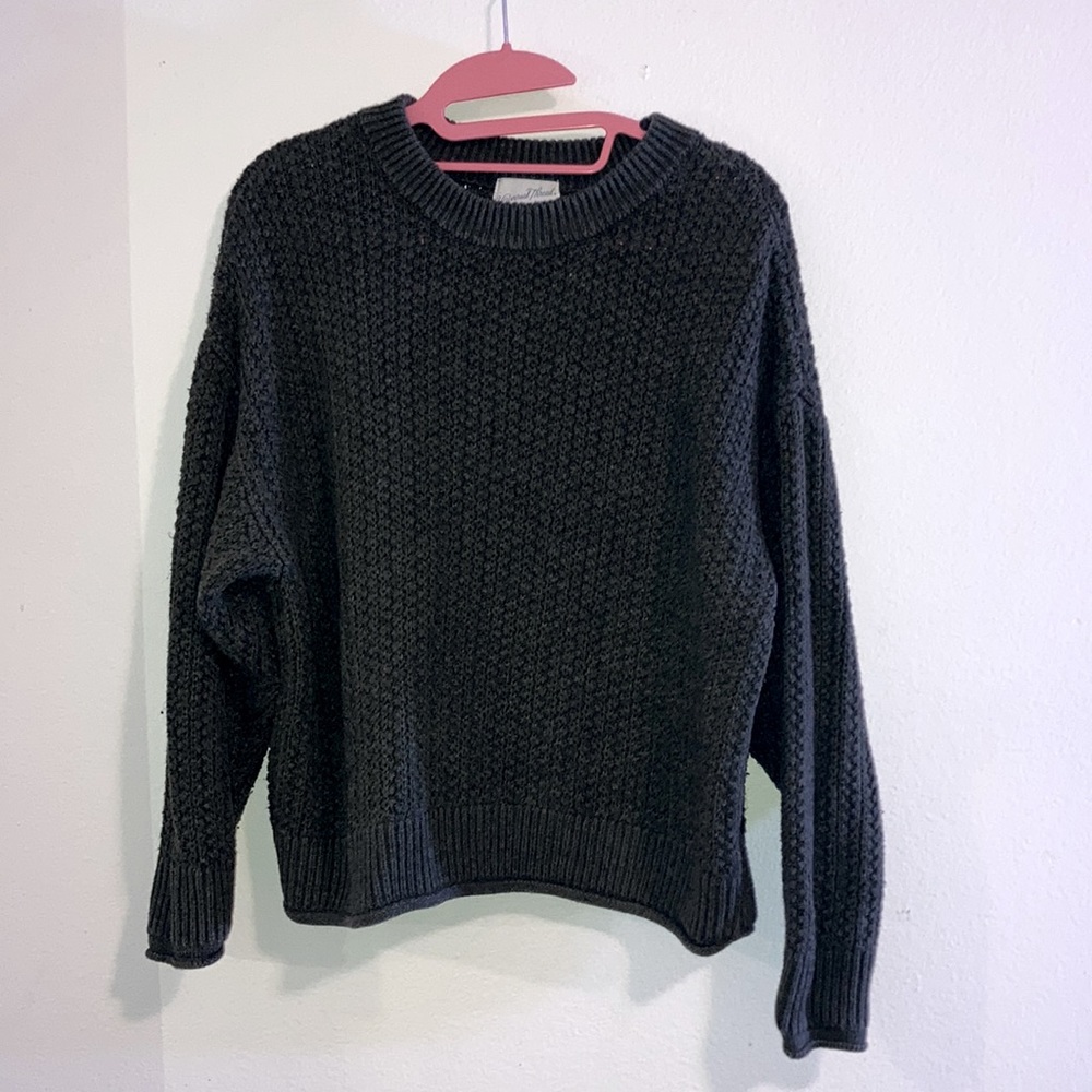 Medium Forrest green knitted sweater